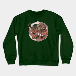 Racing Snails Crewneck Sweatshirt